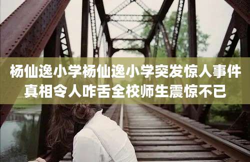 杨仙逸小学杨仙逸小学突发惊人事件真相令人咋舌全校师生震惊不已